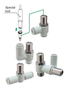 ตัวปรับความเร็วลม Tamper proof speed controller as smc